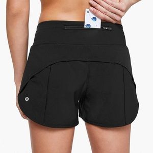 Lululemon Speed Up Short Mid Rise 4” SZ 10
